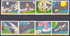 DB1 Cosmos Haiti 1971 NDT PA Supratipar Apollo 13 8 v. MNH