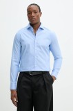 HUGO cămașă din bumbac bărbați, cu guler italian, slim, 50539710