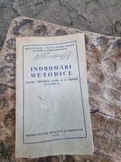 Ministerul Invatamantului - Institutul de Stiinte Pedagogice - Indrumari Metodice pentru predarea citirii si a scrierii Clasa I-a