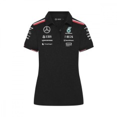 Mercedes AMG Petronas tricou polo de dama Driver black F1 Team 2024 - L foto