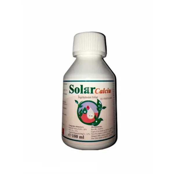 Ingrasamant foliar SOLAR CALCIU - 100 ml, Solarex