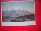 HOPCT 23573 LA POALELE MUNTELUI TIAN SHAN - S A TSCHJKOV- GERMANIA ---MUZEE - CP PICTURA --NECIRCULATAMUNTII