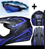Cumpara ieftin Casca Moto Atv Cross Enduro Downhill + Ochelari 100% ,marimi disponibile XS,S,M si L