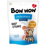 Recompense pentru caini Bow Wow, fripturi de vita, 80g, set 15 pungi