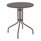 Masă Vergo metalică maro D60x70cm 60x60