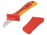 Cuțit pentru electricieni dreaptă 200mm - Cuțit electrician dreaptă 200mm