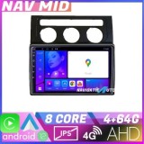 Navigatie VW Touran 2003 2009 clima automata KIT touran2 EDOTEC-LITE Android Ecran 720P Octa Core 4 64 Carplay CarStore Technology