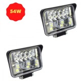 Cumpara ieftin Set 2 x Proiector led Off Road 54W, 4000LM, 6500K, ATV