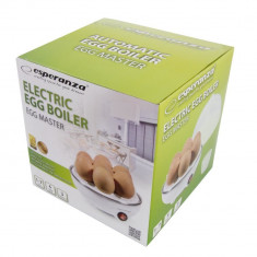 Fierbator de oua electric Egg Master EKE001,350W,1-7 oua,oprire automata,alb foto