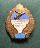 Insigna Scoala militara ofiteri aviatie Aurel Vlaicu 2