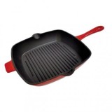 Tigaie grill din fonta Strend Pro MagicHome Enamel Line, 270x270 mm