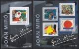 Centrafricana 2015 - Picturi de Joan Mir&oacute;, Colita + Bloc, Cota 28 EURO, RARE (VEZI NUMEROTAREA), MNH
