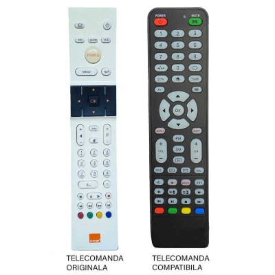 Telecomanda pentru receptor Orange SHD85 /TVBOX2011 /TV SHD 85 foto