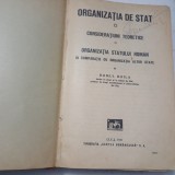 ROMUL BOILA-ORGANIZATIA DE STAT- CLUJ 1927 S3.