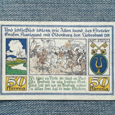 50 Pfennig 1921 Stotel Notgeld Germania