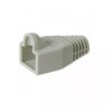 Protector RJ45 Goobay, Gri - Protectie Mufa Internet, Plastic Moale