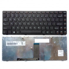 Tastatura Laptop Lenovo IdeaPad Z470AT Neagra Layout US Fara Iluminare foto