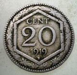 1.945 ITALIA 20 CENTESIMI 1919 R, Europa, Cupru-Nichel