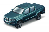 Macheta Masinuta Bburago Street Fire 1:43 Volkswagen Amarok Verde Metalizat,