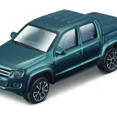 Macheta Masinuta Bburago Street Fire 1:43 Volkswagen Amarok Verde Metalizat,