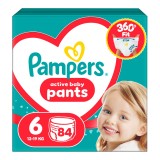 Scutece chilotel Active Baby Pants, marimea 6, 13-19 kg, 84 bucati, Pampers