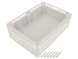 Carcasă Universală ABS Gri 126x176x57mm cu Garnitură, KRADEX