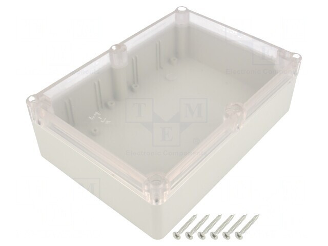 Carcasă Universală ABS Gri 126x176x57mm cu Garnitură