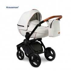 Krausman - Carucior 3 in 1 Topaz Lux White foto