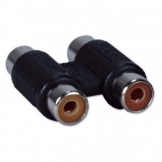 Adaptor 2x RCA MAMA - 2x RCA MAMA, Prelungitor pentru Sisteme Audio