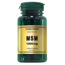 Supliment Alimentar MSM 1000mg 60cps Cosmo Pharm Cod: csph00323 foto