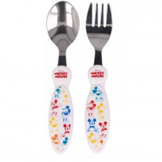 Set de tacamuri din inox pentru copii Mickey Mouse