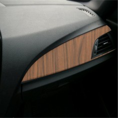 Folie auto colantare trimuri, model nuc auriu, 100 x 45cm