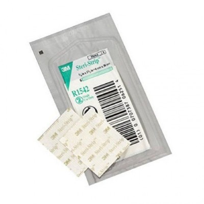 3M Strip-uri de &amp;icirc;nchidere ranforsate cu piele Steri Strip R1542 6mm x 38mm 6 bucăți foto