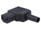 Conector Alimentare AC Mufă Mamă 10A 250V IEC 60320