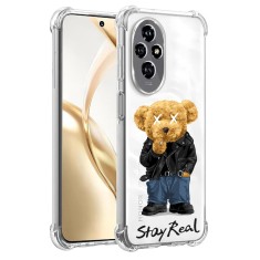 Husa antisoc pentru honor 200, airbag pro, protectie completa, design transparent, stay real foto