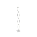 Lampadar LED Piscius, 120W, Lumina Rece/Calda/Neutra, Metal si Acril, Alb ModernLight Concept