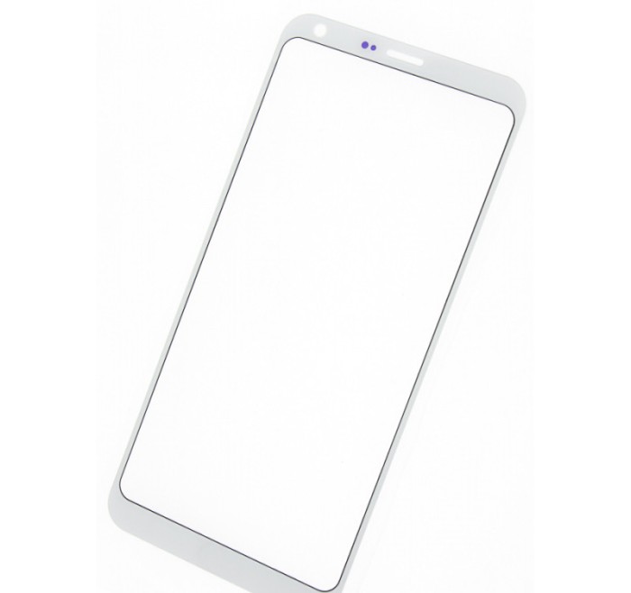 Geam sticla LG Q6, White