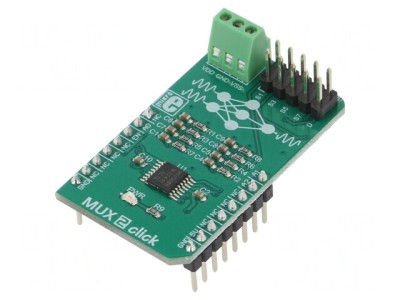 MUX 2 CLICK - Placă Prototip Multiplexor Analogic GPIO foto