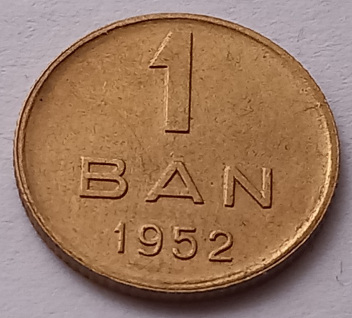 Romania, 1 Ban 1952