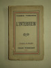 ILARIE VORONCA - L&#039;INTERVIEW, EDITIATA DE JEAN VIGNEAU, MARSEILLE, 1944