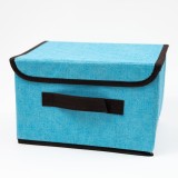 Cumpara ieftin Cutie pliabila pentru depozitare produse, accesorii sau incaltaminte - Albastru deschis