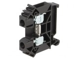 Conector de Șine 0,5-10mm&sup2; 2 Borne TS35 Negru