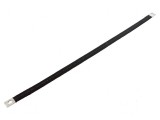 Trese bandă de &icirc;mpăm&acirc;ntare izolată 16mm&sup2; &Oslash;1: 9mm &Oslash;2: 9mm - soluție electrică