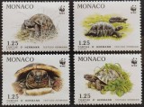 BC441, Monaco 1991, serie fauna, broaste testoase (vezi si poza pe spate)
