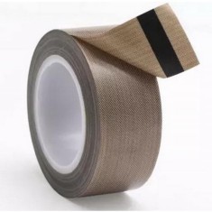 Banda adeziva teflonata de inalta temperatura pentru masini lipit, 10 metri