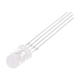 LED RGB 4,9mm Convex 100&deg; - Temperaturi de Funcționare: -30&deg; p&acirc;nă la 85&deg;C