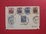 1918 - PLIC FILATELIC - OCUPATIA GERMANA IN ROMANIA - STAMPILA BUCURESTI