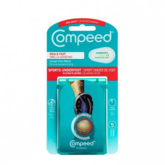 Plasturi sport pentru basicile din talpa, 5 bucati, Compeed