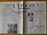 ZIARE VECHI- L Epoque 1940 - al doilea Război mondial.