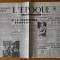 ZIARE VECHI- L Epoque 1940 - al doilea Război mondial.